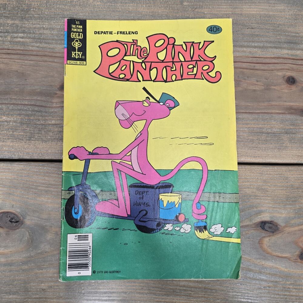 The Pink Panther - Cloning Pink #65 Jun 1979 Gold Key